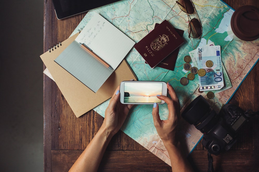 gadgets de viagem